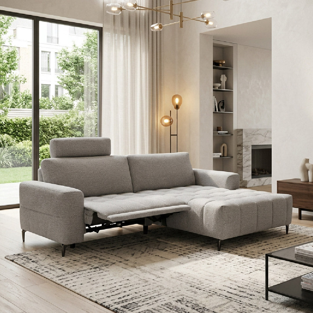 CRUZ L-Shape Power Recliner Sofa