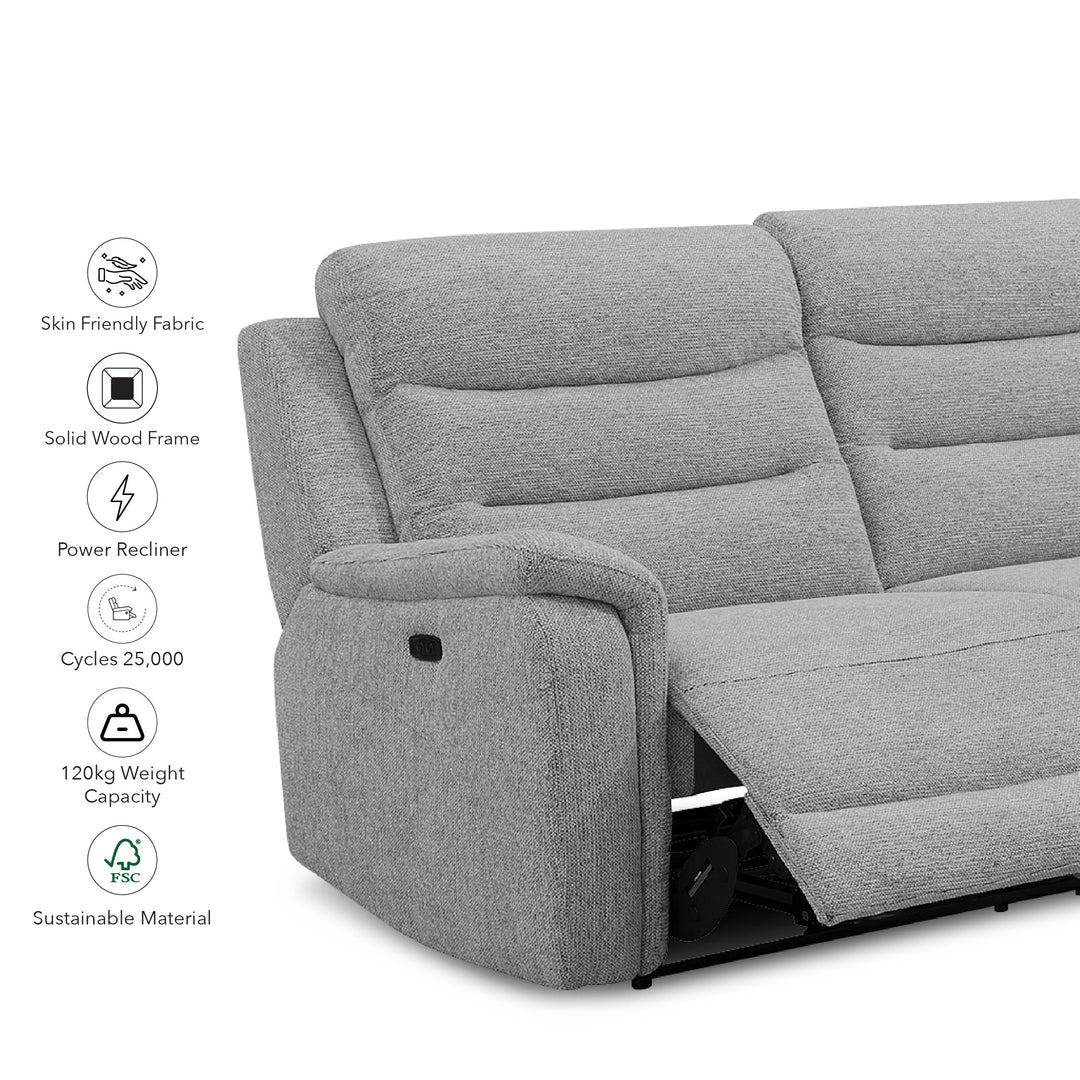 CUB Power Recliner Corner Sofa