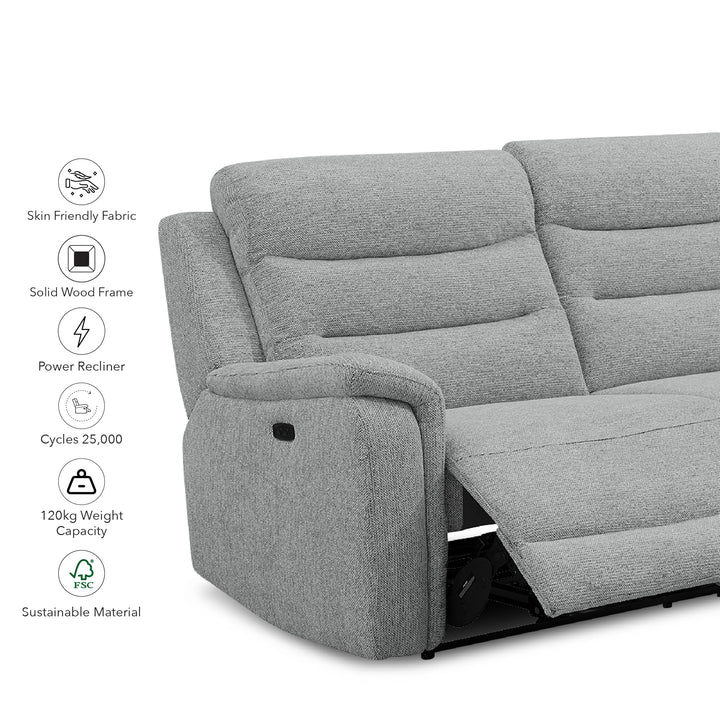 CUB Power Recliner Corner Sofa