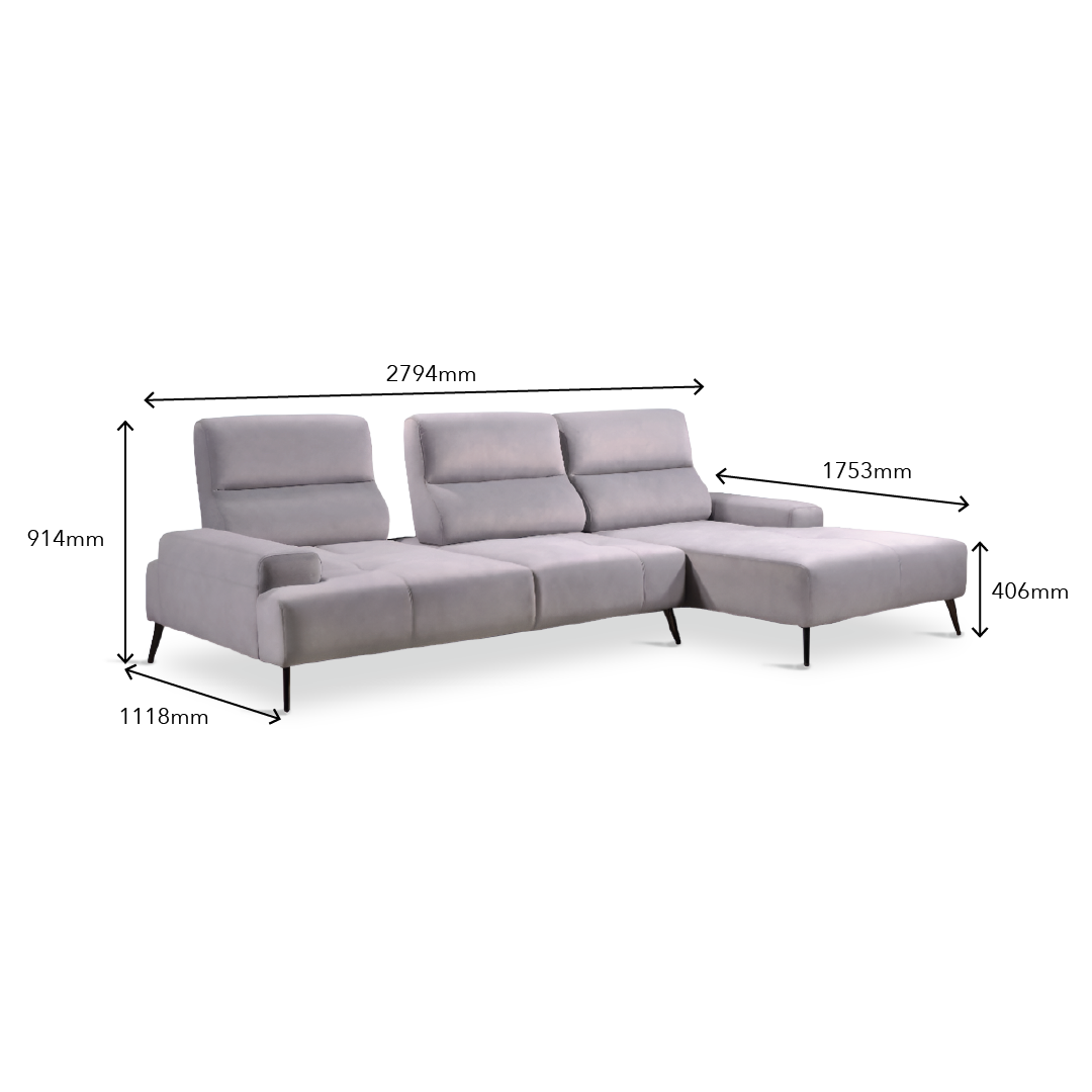CYRENE L-Shape Sofa