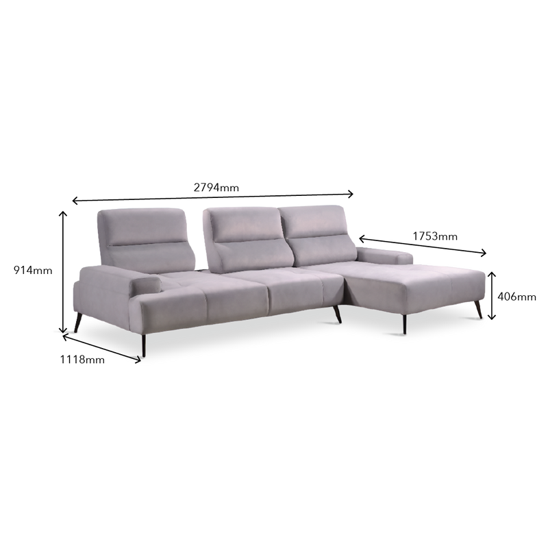 CYRENE L-Shape Sofa