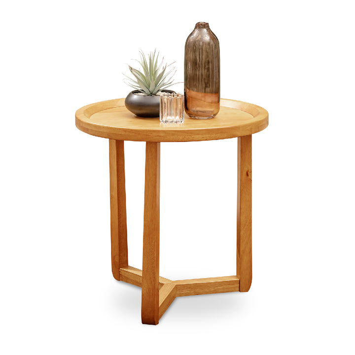DAEM End Table Oak