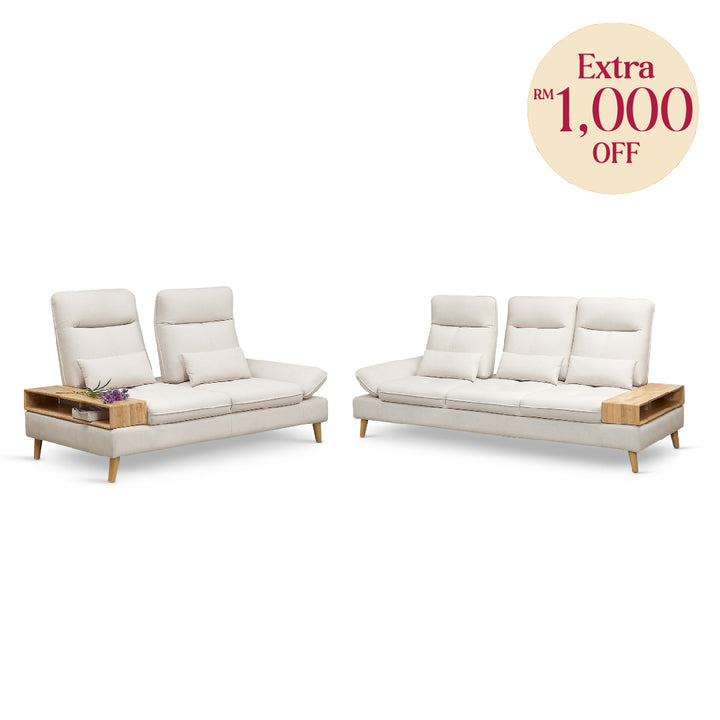 DAFF Push Back Sofa Set