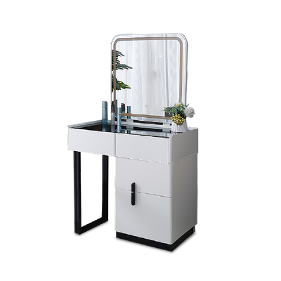 DAIENE LED Mirror Dresser with Chair