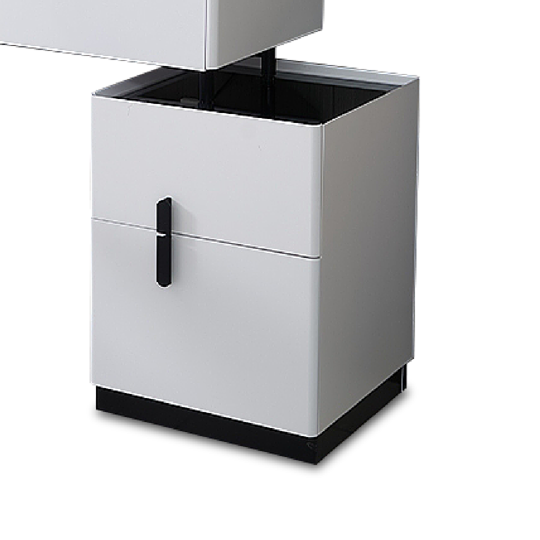 DAIENE LED Mirror Dresser with Chair