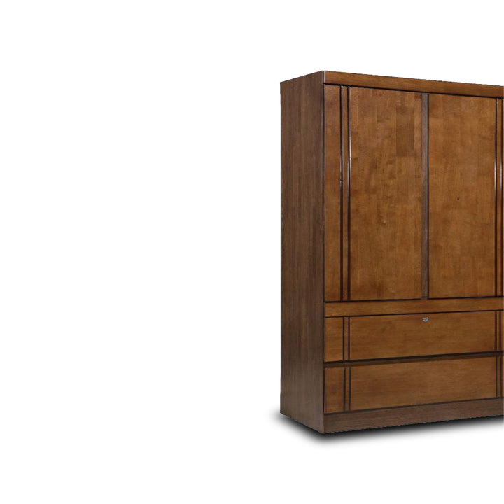 DAYLEY 3 Door Wardrobe (Walnut)