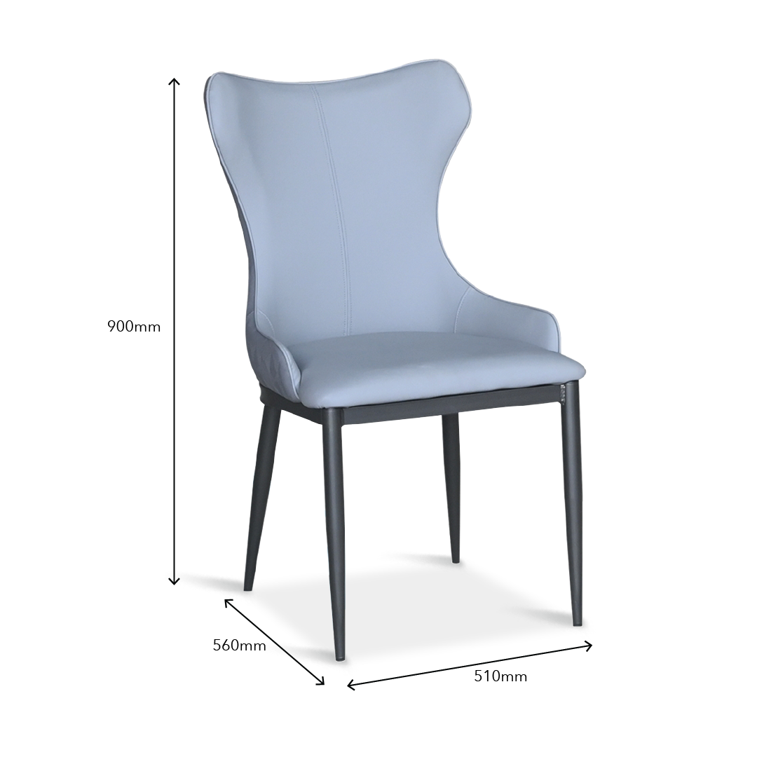 GLAUCIA Crystal Marble Dining Set