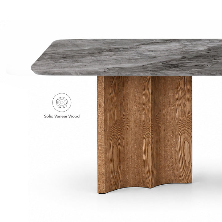DESIO Crystal Marble Stone Dining Table