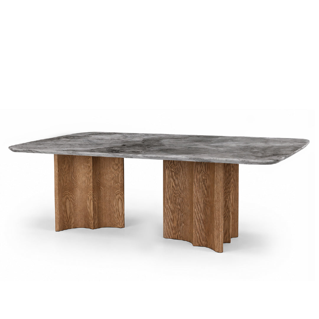 DESIO Crystal Marble Stone Dining Table