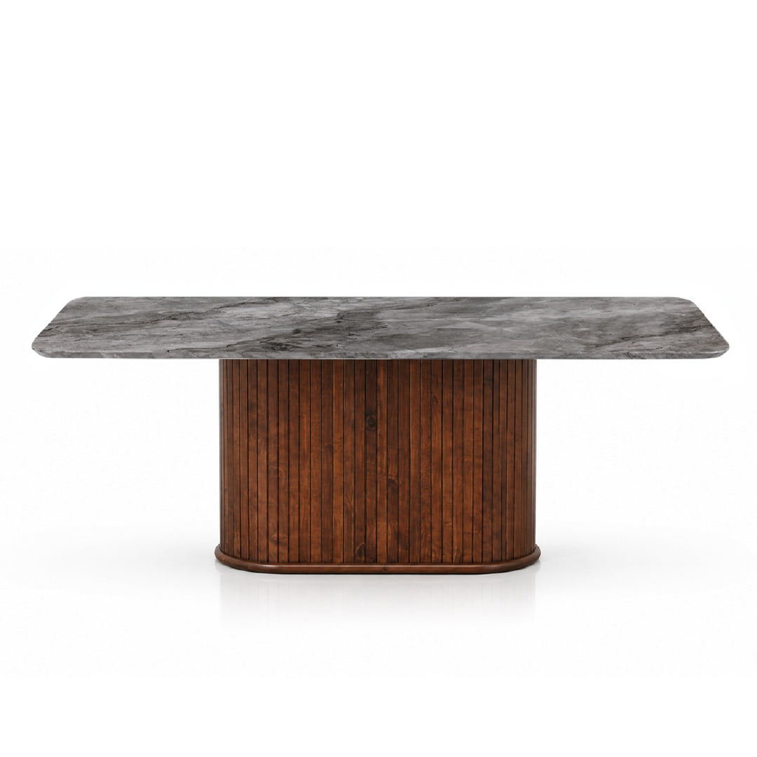 DESIO Crystal Marble Stone Dining Table