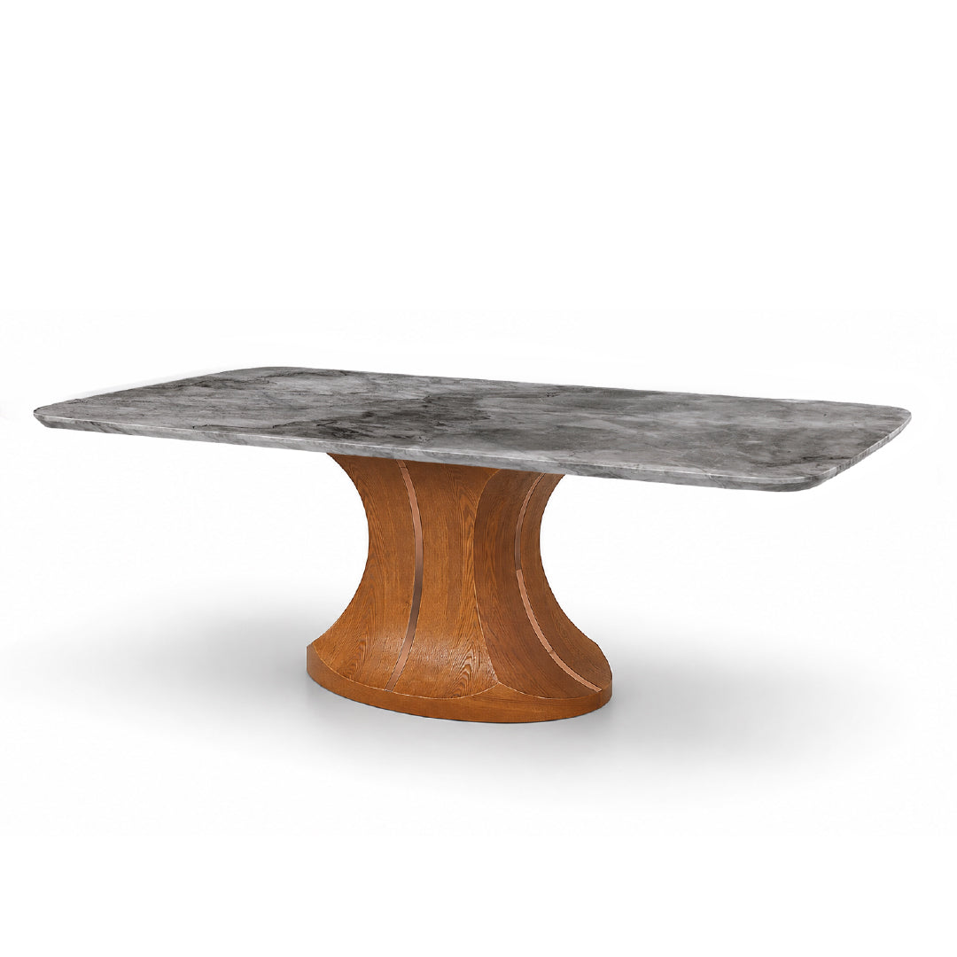 DESIO Crystal Marble Stone Dining Table