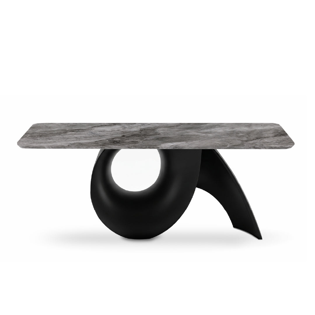 DESIO Crystal Marble Stone Dining Table