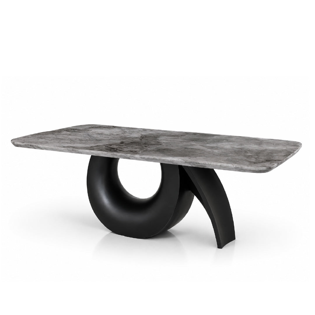 DESIO Crystal Marble Stone Dining Table