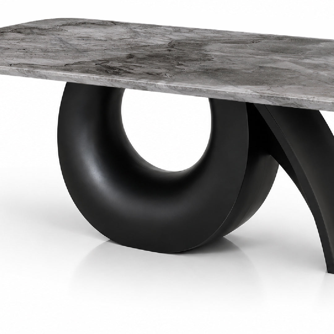 DESIO Crystal Marble Stone Dining Table