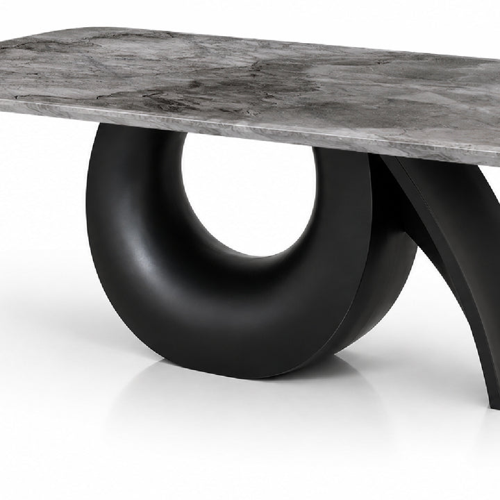 DESIO Crystal Marble Stone Dining Table