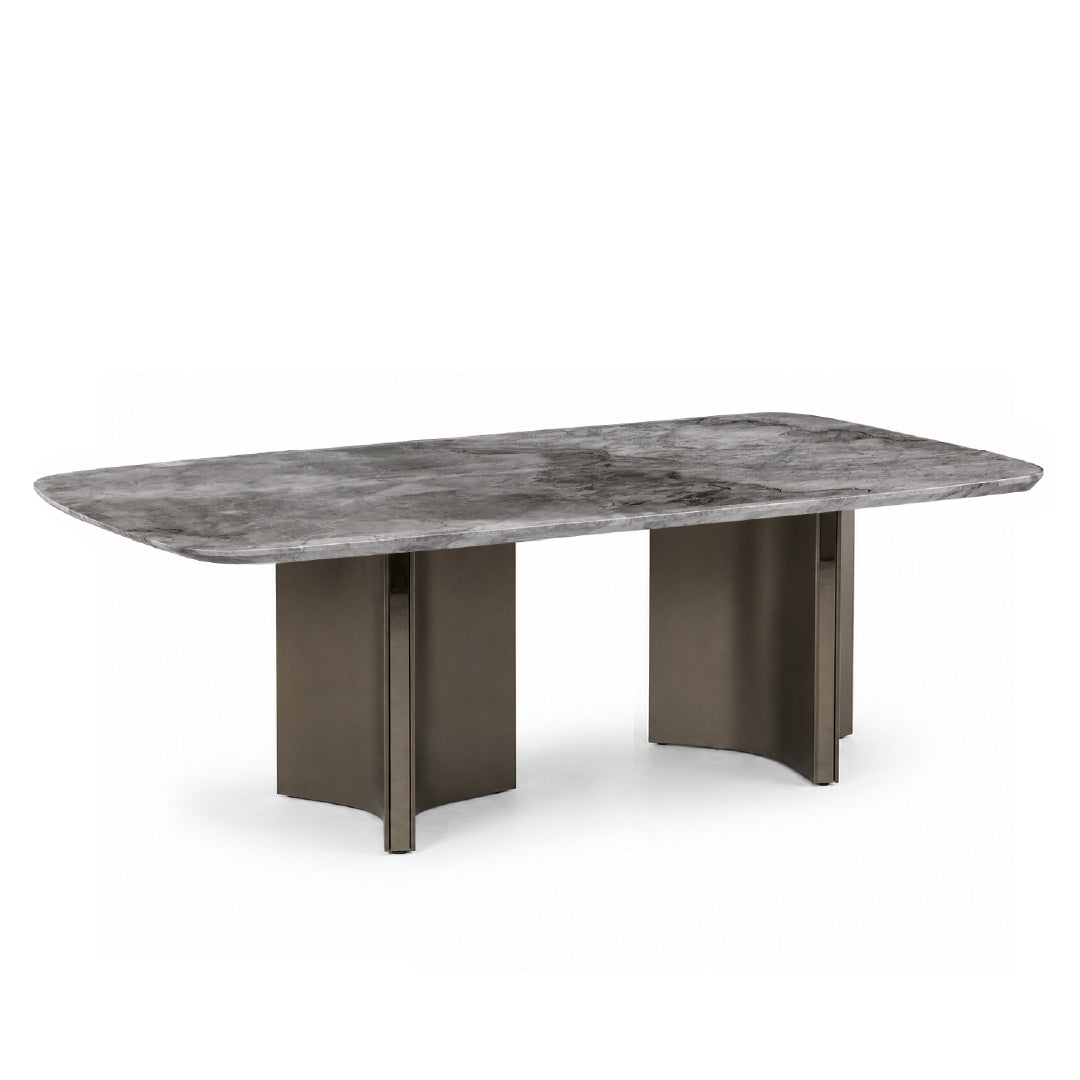 DESIO Crystal Marble Stone Dining Table