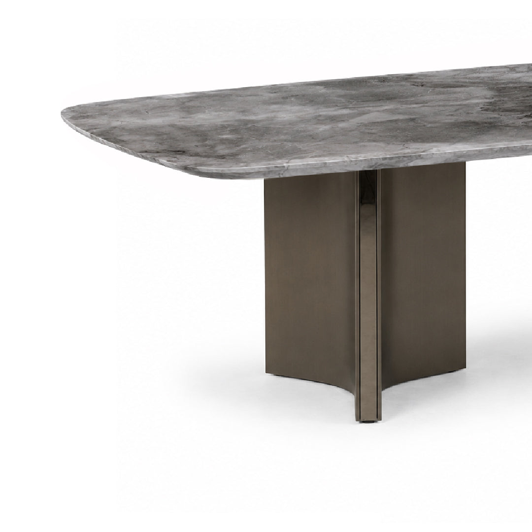 DESIO Crystal Marble Stone Dining Table