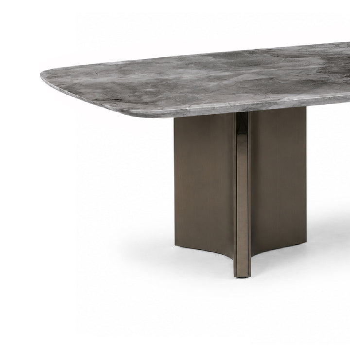 DESIO Crystal Marble Stone Dining Table