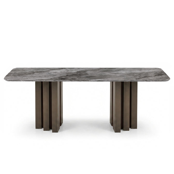 DESIO Crystal Marble Stone Dining Table