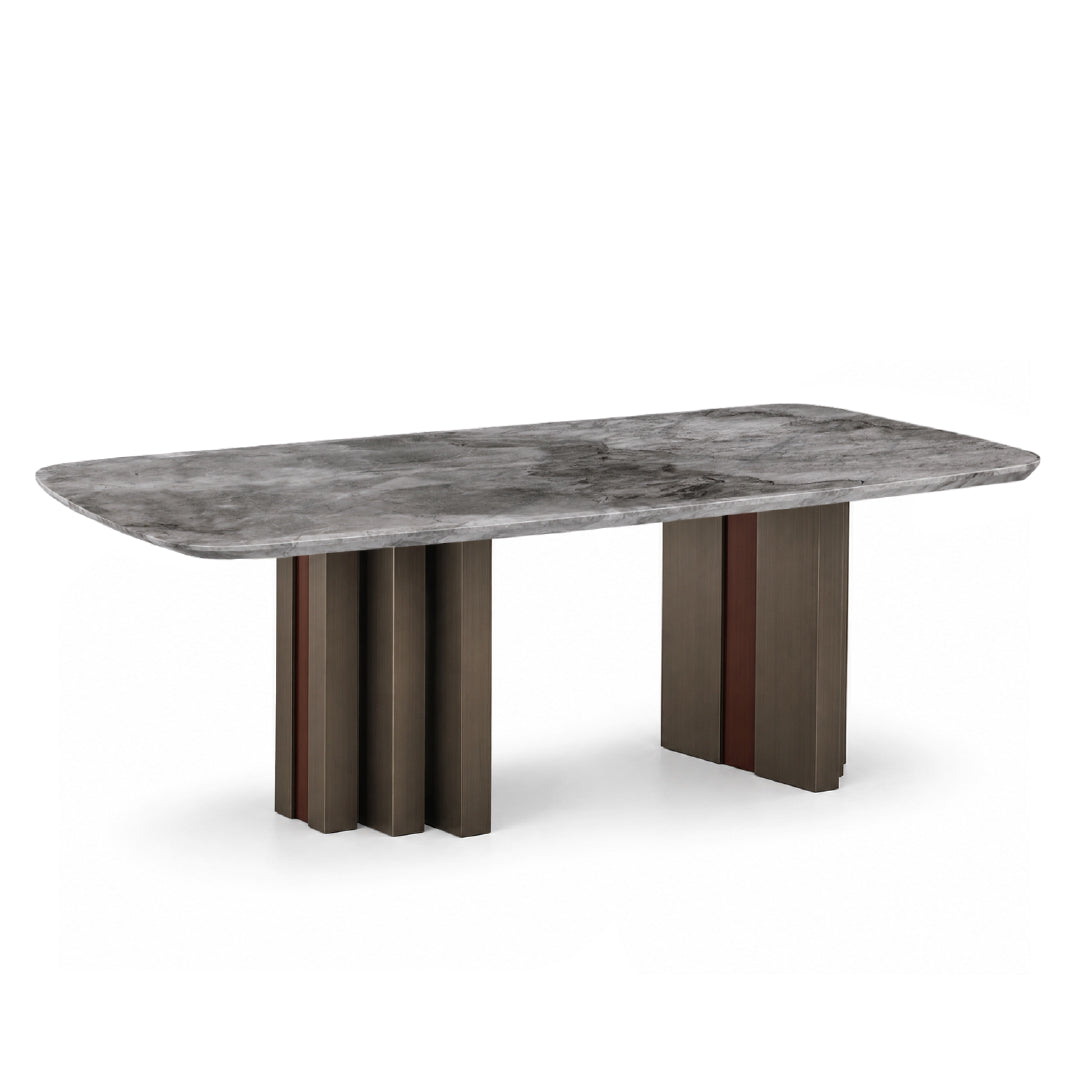 DESIO Crystal Marble Stone Dining Table
