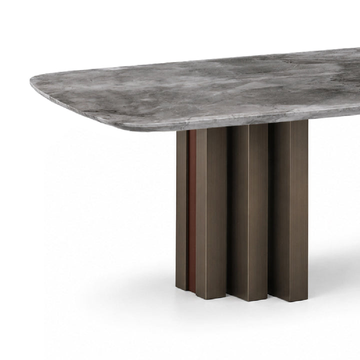 DESIO Crystal Marble Stone Dining Table