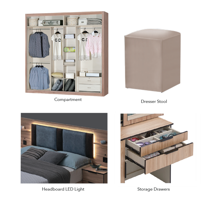 YONKA Modern Bedroom Set