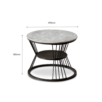 DINNI Ceramic Coffee Table Set