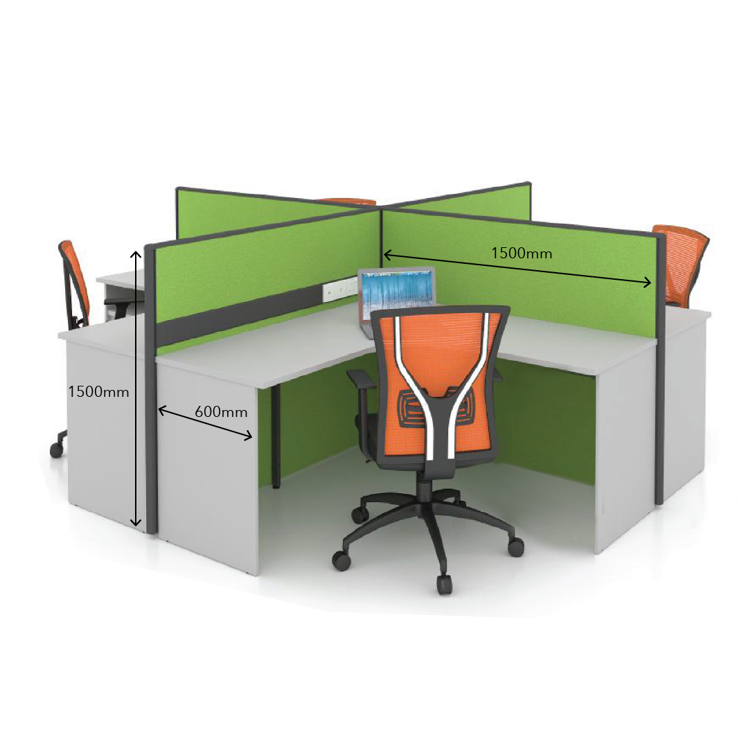 DIODIA Workstation (Cluster 4 L Shape)