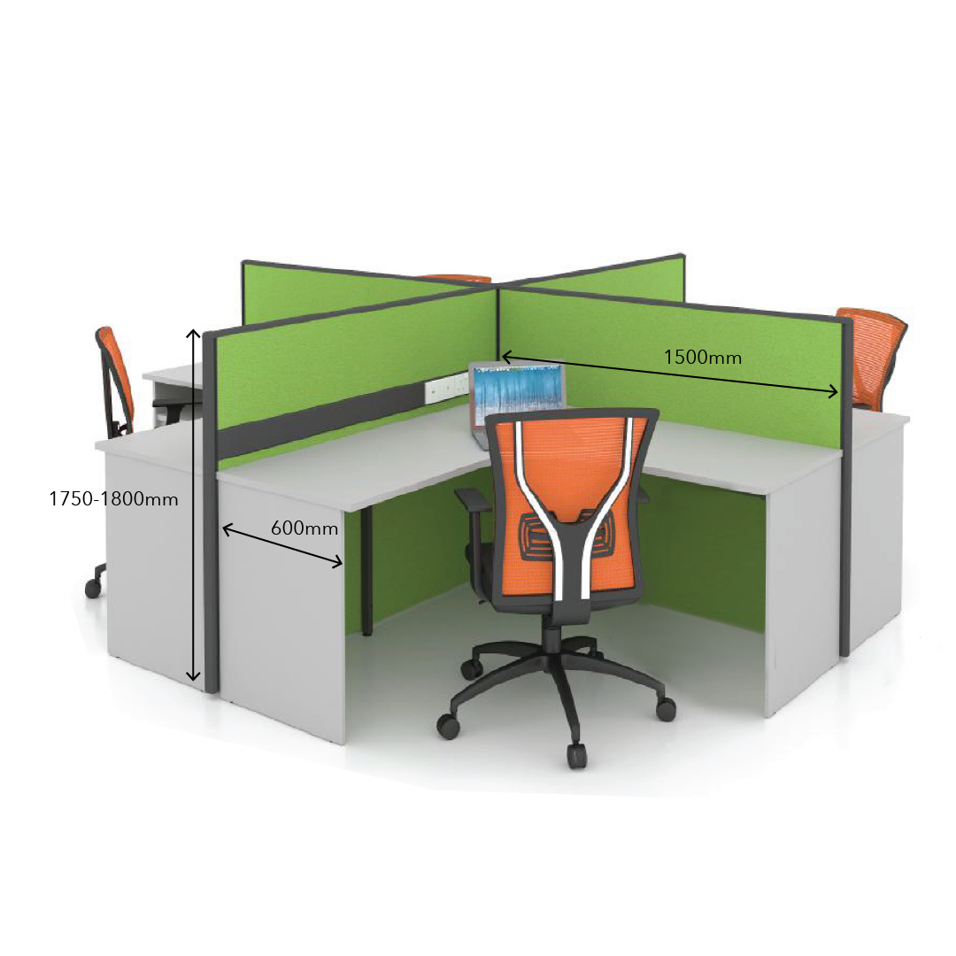 DIODIA Workstation (Cluster 4 L Shape)