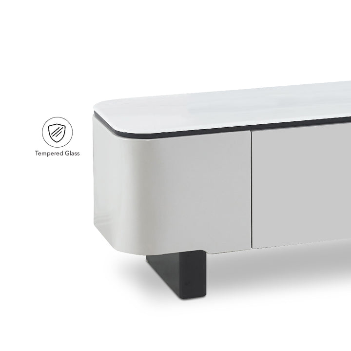 DIVA Tempered Glass TV Cabinet