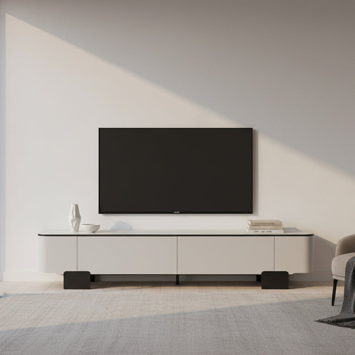 DIVA Tempered Glass TV Cabinet