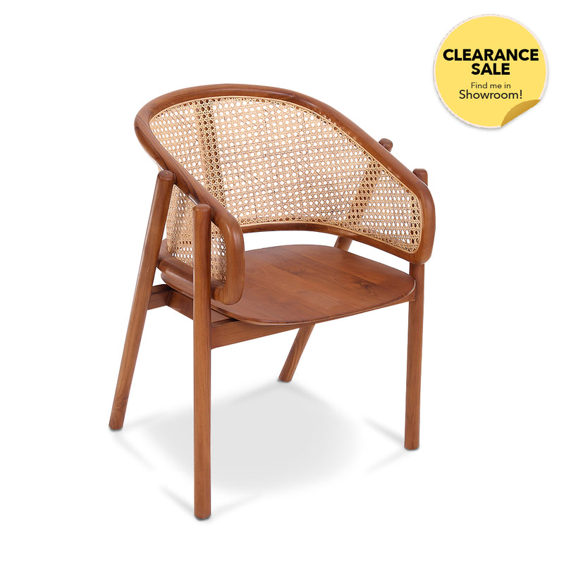 DOTATO Lounge Chair Light Walnut