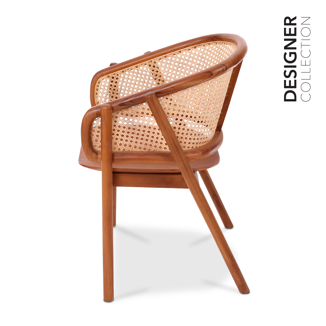 DOTATO Lounge Chair Light Walnut