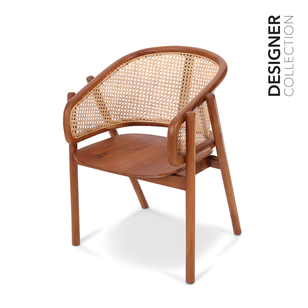 DOTATO Lounge Chair Light Walnut