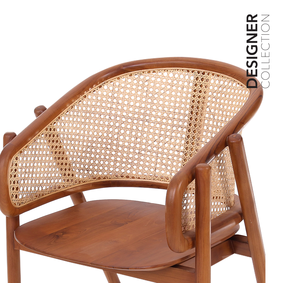DOTATO Lounge Chair Light Walnut