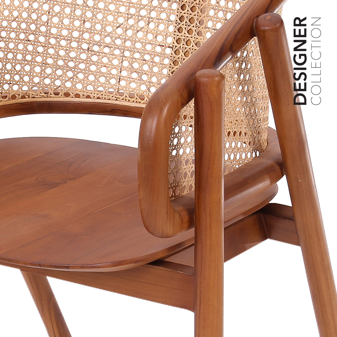 DOTATO Lounge Chair Light Walnut