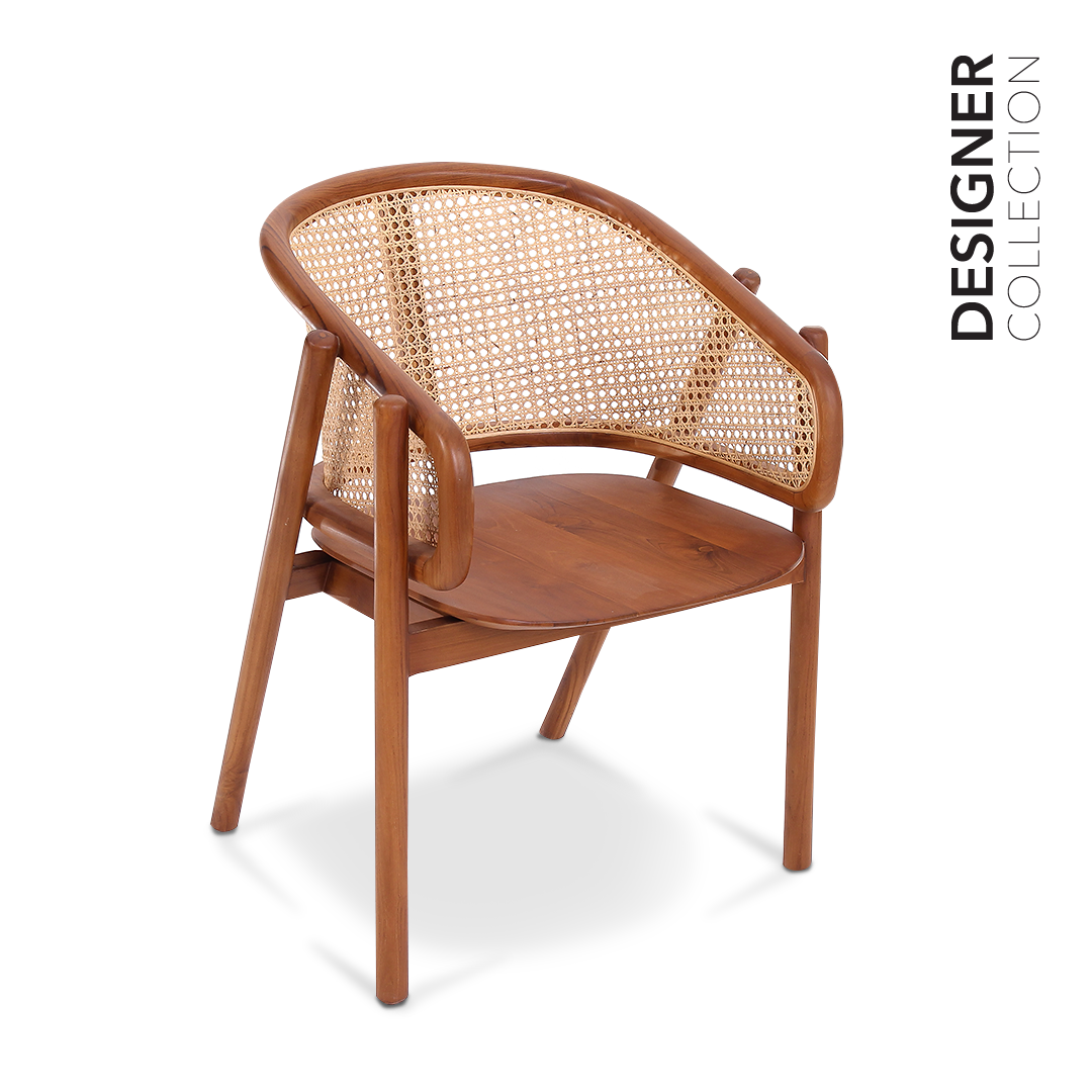 DOTATO Lounge Chair Light Walnut