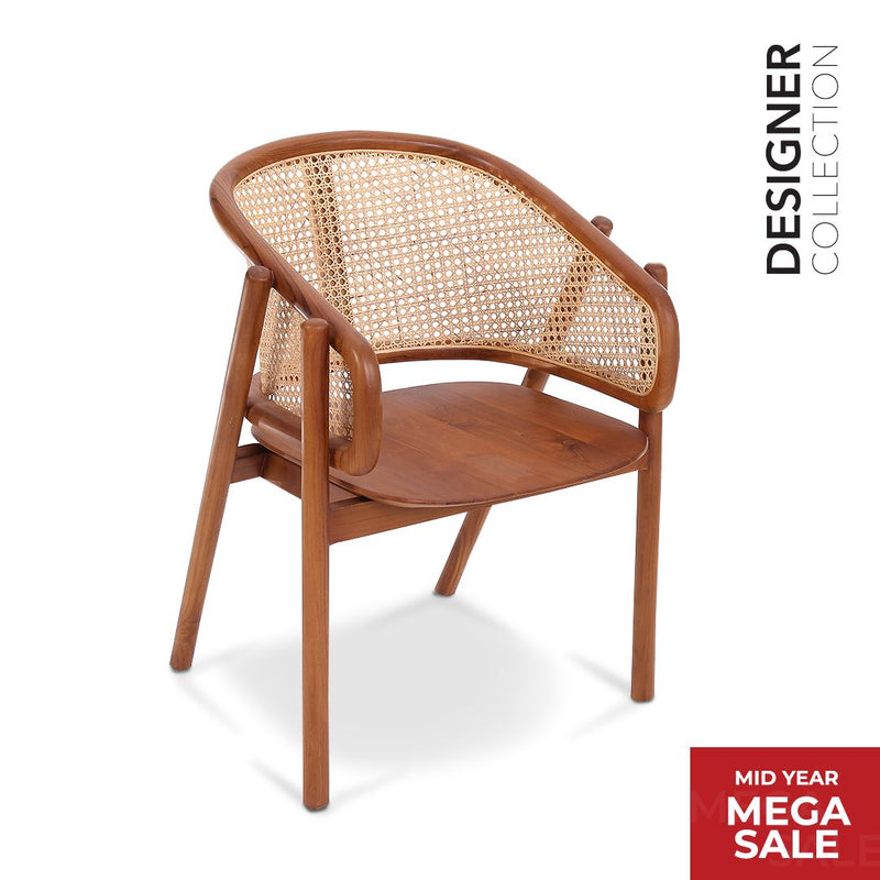 DOTATO Lounge Chair Light Walnut