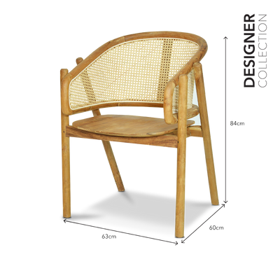 DOTATO Lounge Chair Natural Teak