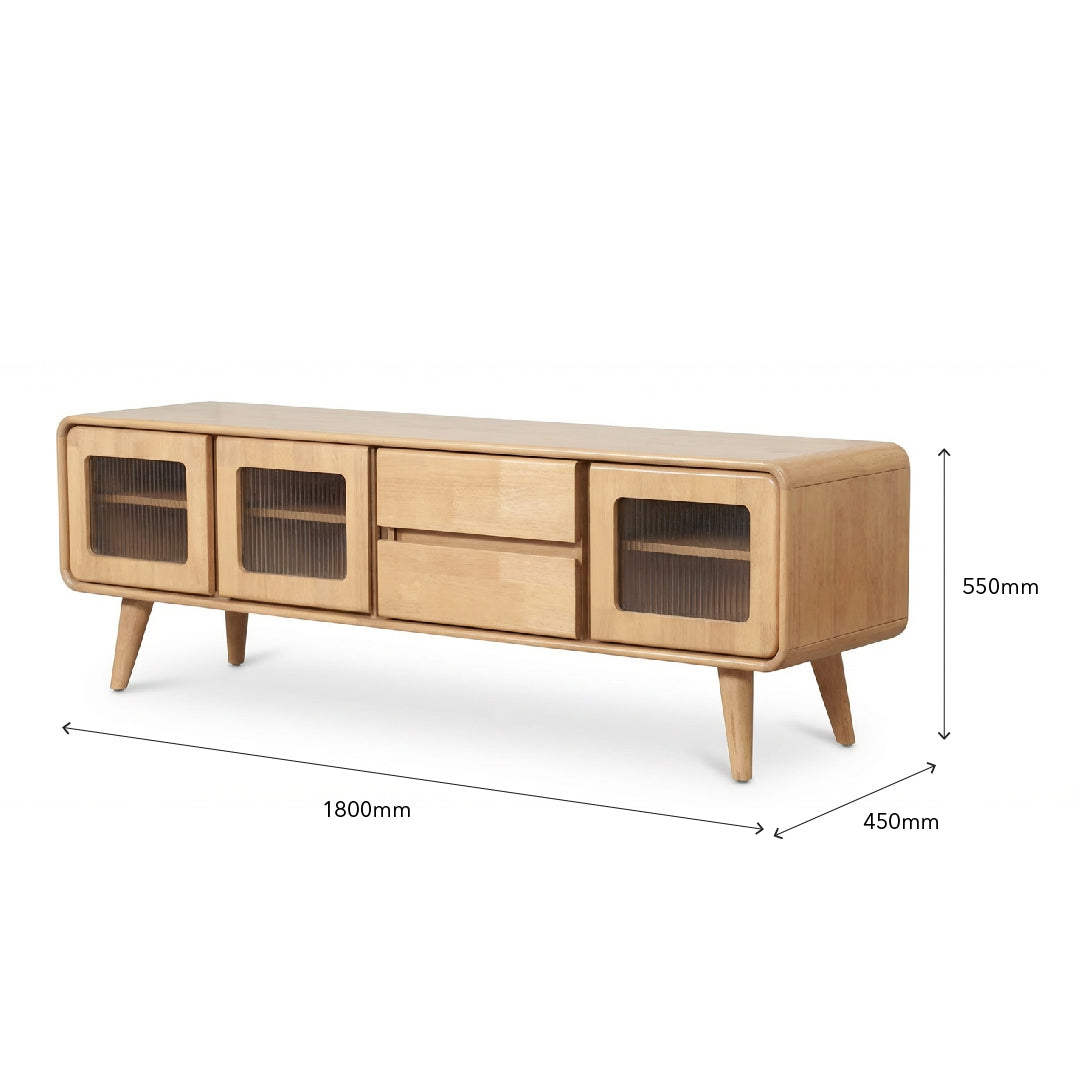 DAFF Wood TV Cabinet