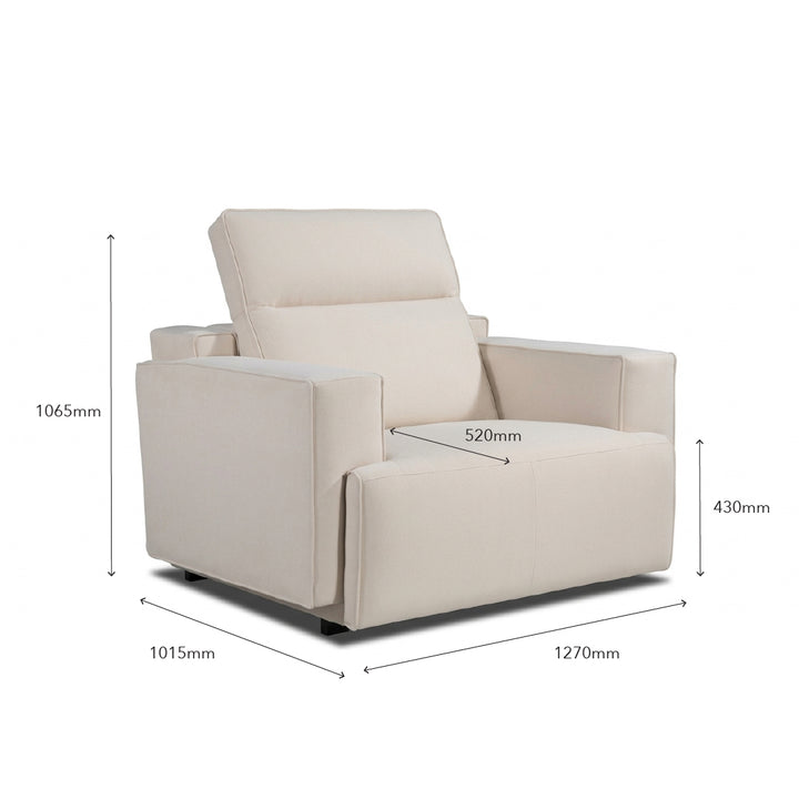DANNO Arm 1 Seater Sofa