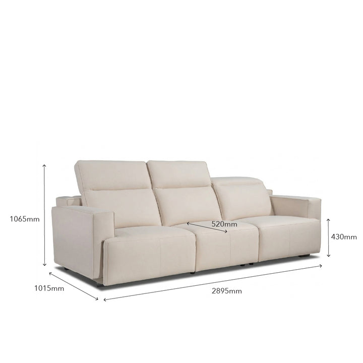 DANNO Arm 3 Seater Sofa
