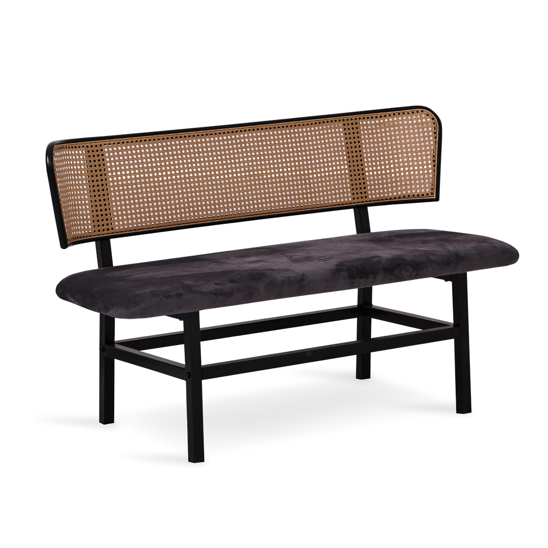 LEDGER Bench Chair Dark Grey