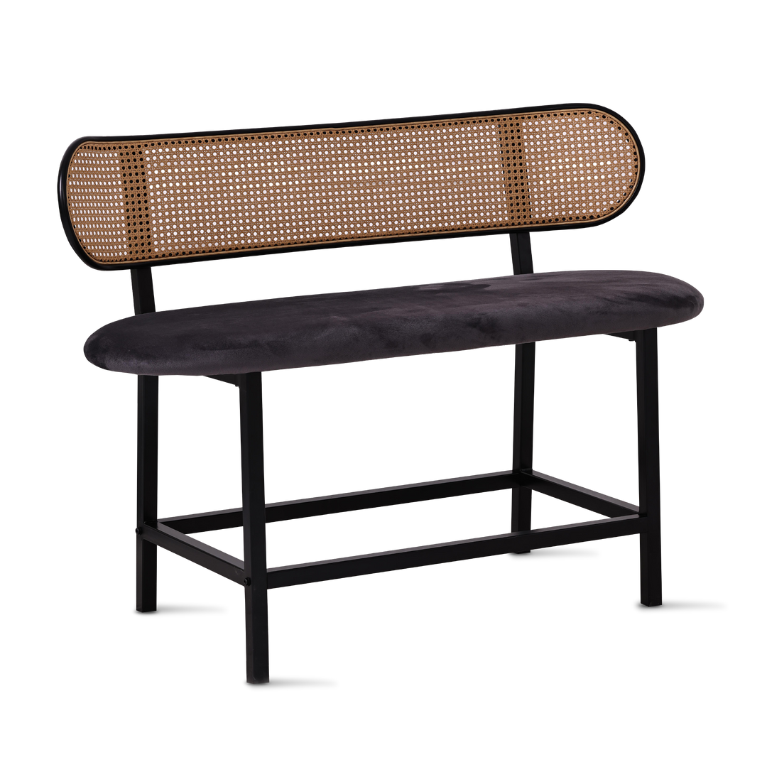 BRANTLEY Island Bench Dark Grey