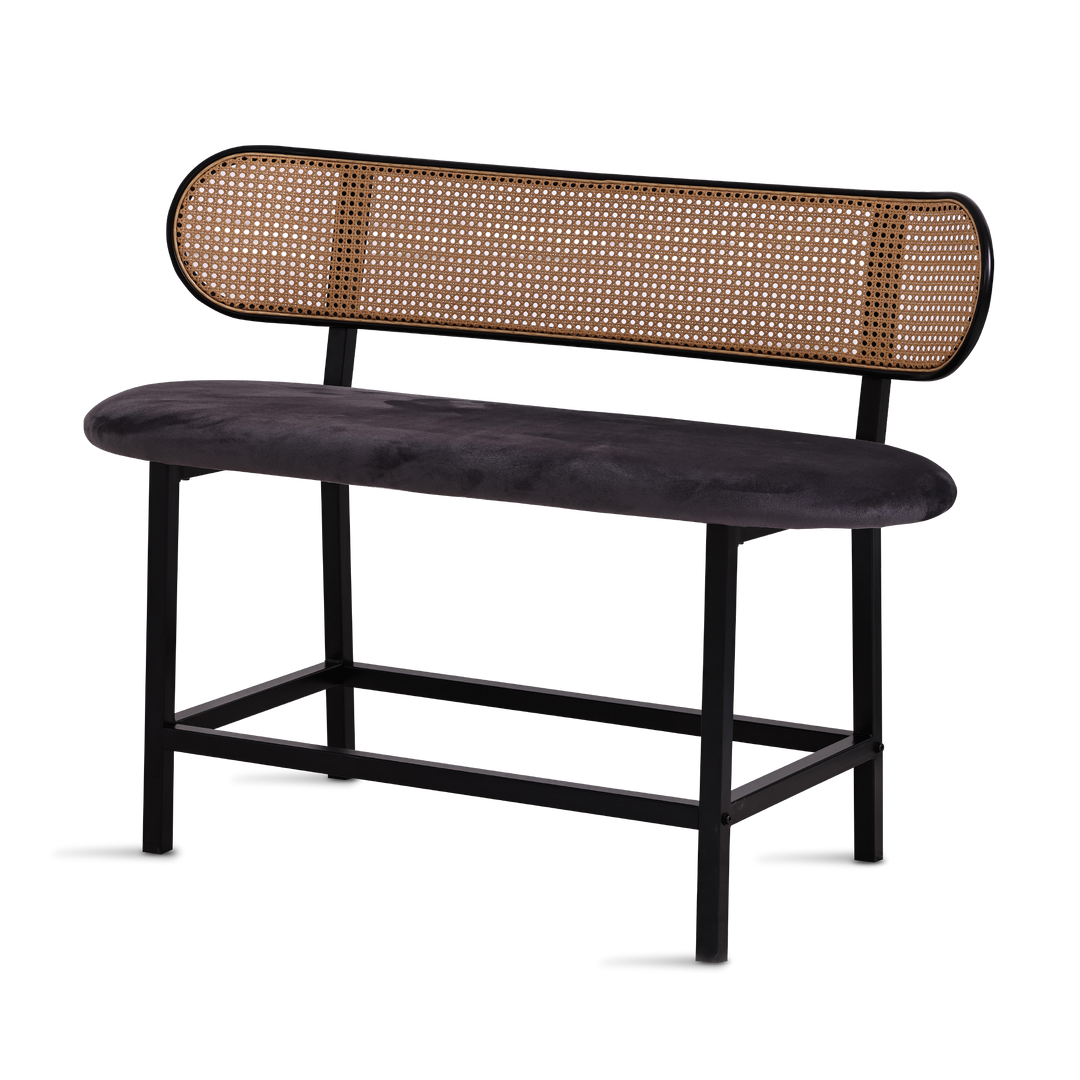 BRANTLEY Island Bench Dark Grey