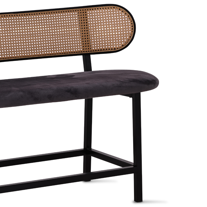 BRANTLEY Island Bench Dark Grey