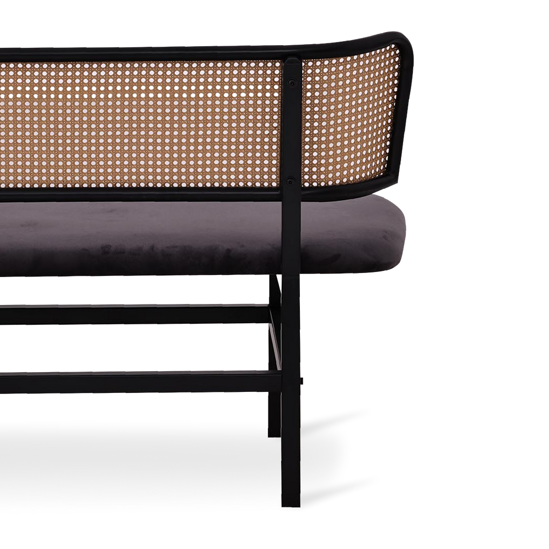 LEDGER Bench Chair Dark Grey