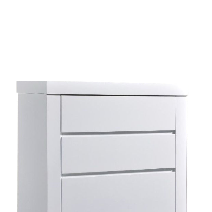 DAYLEY 4 Chest of Drawer White