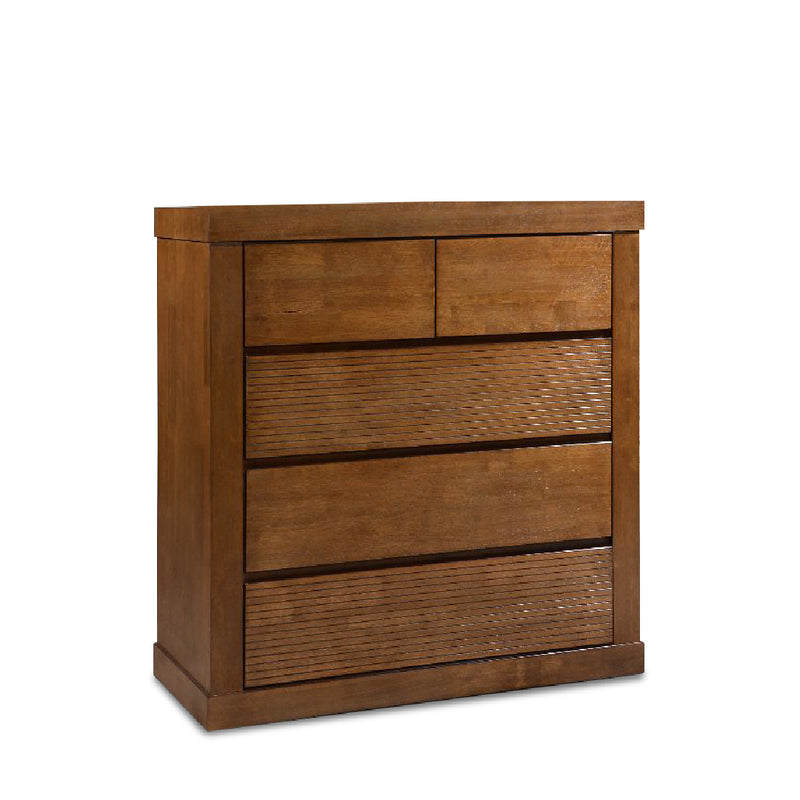 DAYLEY 5 Chest of Drawer Walnut