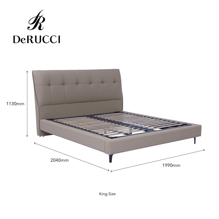 DeRUCCI Chocolate Bed